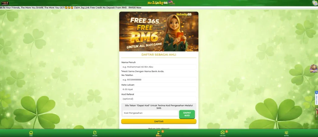 Creating a New Account